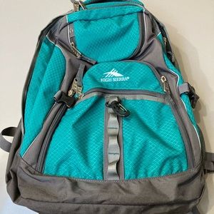 High Sierra backpack never used